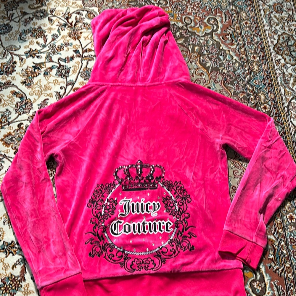 Juicy Couture Pink Medium Jacket with stain marks